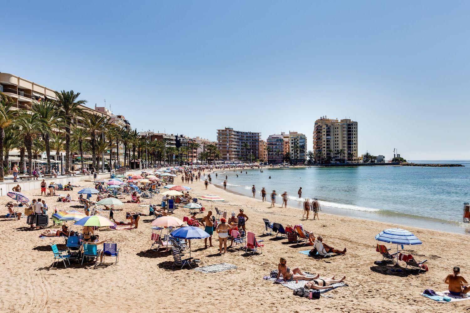 Studio Apartment Santana Habaneras - 18 At Beach With Garage, Pool And Lift Torrevieja Ngoại thất bức ảnh